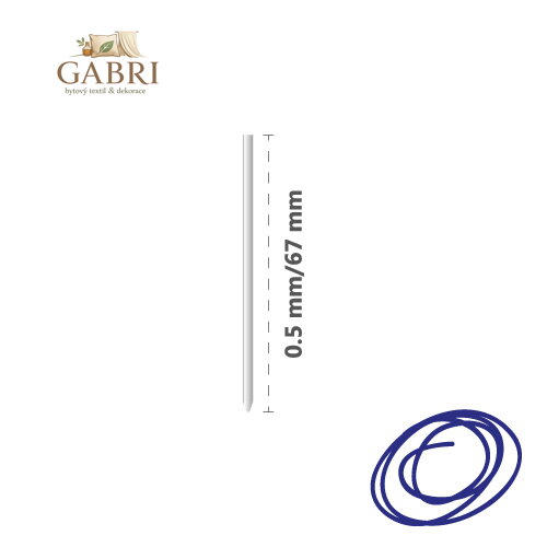 Náplň kovová R1004 (do 4-barev. pera) 0,5 mm, modrá