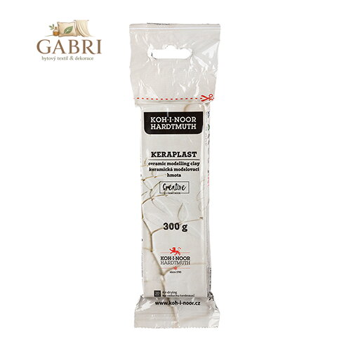 Modelovací hmota výtvar. 300g bílá