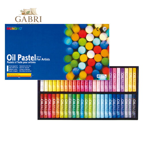 Pastel olejový MUNGYO sada 48 ks