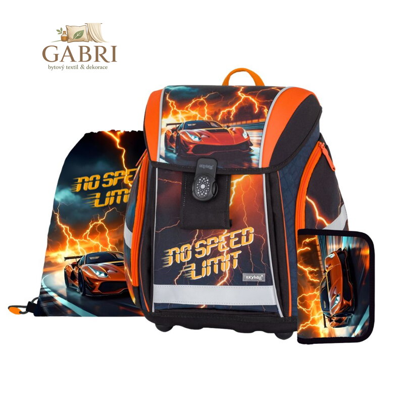 Školní set 3ks PREMIUM LIGHT auto 2