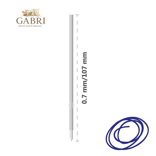 Náplň kuličková KOH-I-NOOR X-20/4406 0,7 mm, modrá