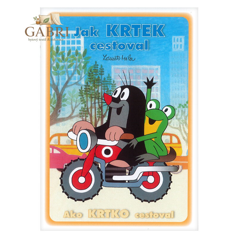 Omalovánka A5 Akim - Jak krtek cestoval