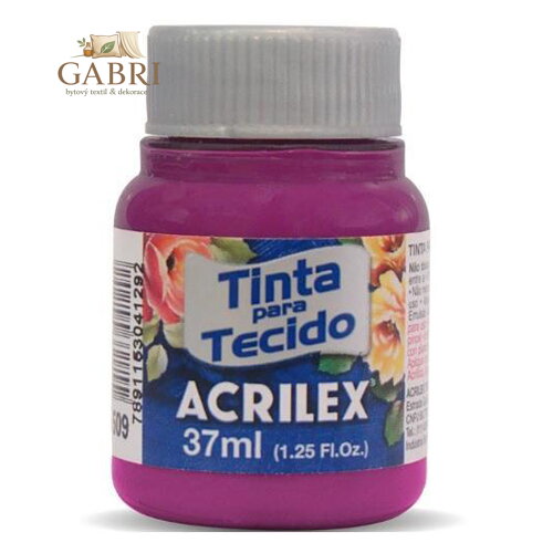 ACR Barva na textil 37ml, Magenta 549