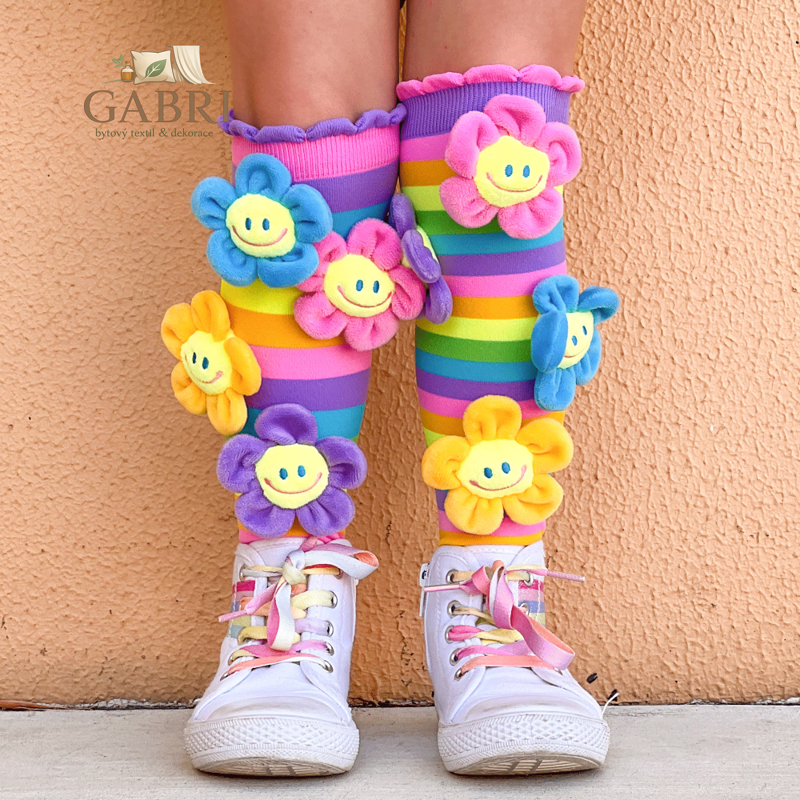 Podkolenky dětské / dospělý - Oopsie Daisy