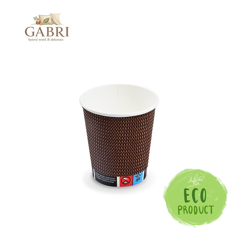 Papírový Kelímek PREMIUM 280ml, pr. 80mm, / 25ks /