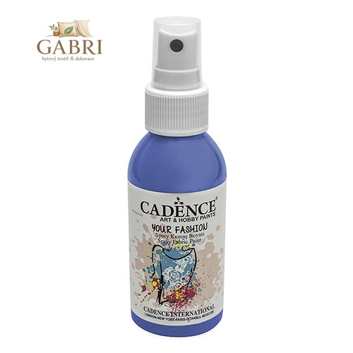 Textilní barva ve spreji Cadence, sv. modrá, 100ml