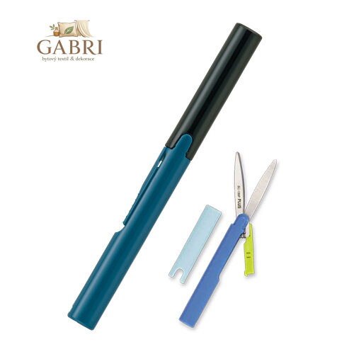 Nůžky kapesní PLUS SC-130p - černé