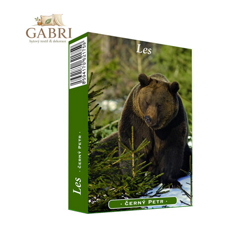 Karty hrací - Černý Petr - Les