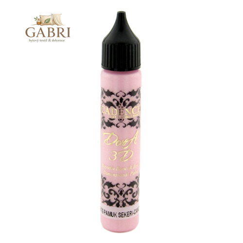 Metalická kontura CADENCE, růžová, 25 ml