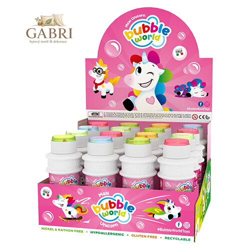 Bublifuk DULCOP 175 ml, Unicorn