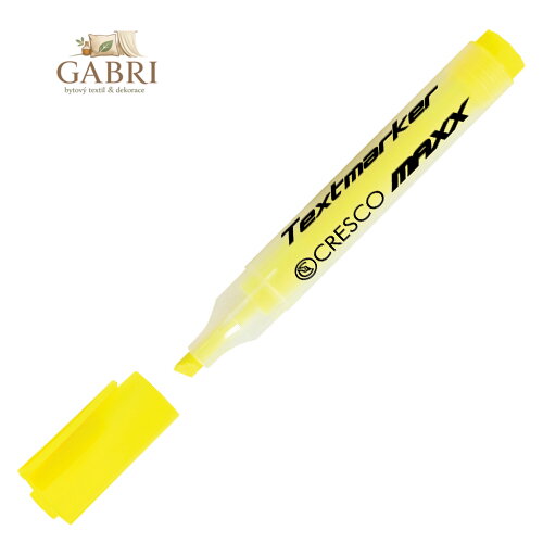 Zvýrazňovač MAXX - žlutý