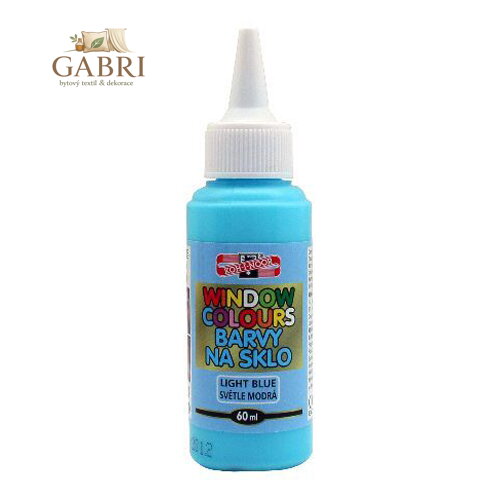 Barva na sklo KOH-I-NOOR 60 ml, světlemodrá