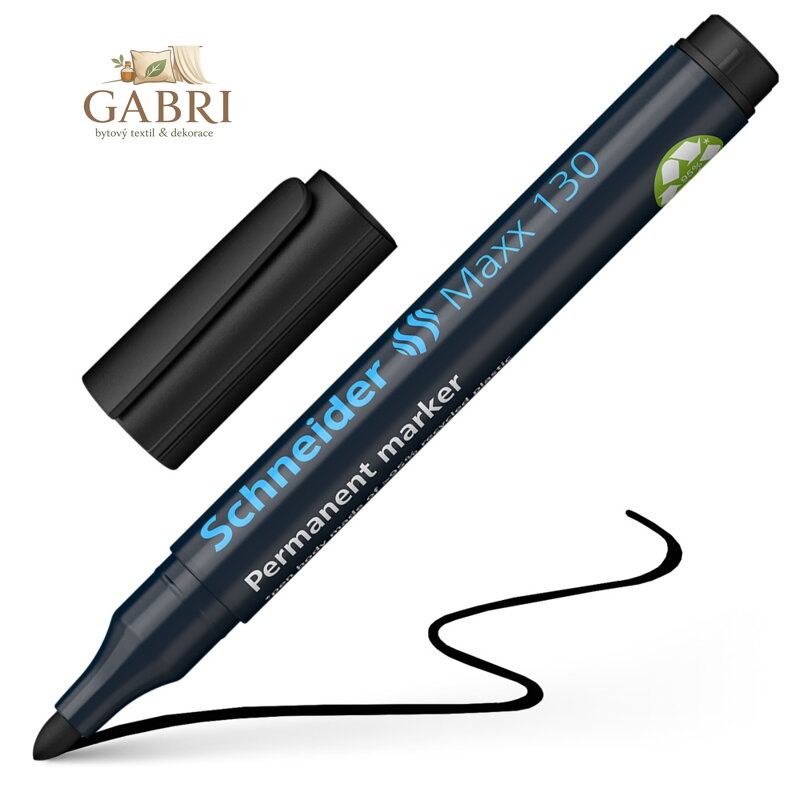 Popisovač permanentní Schneider Maxx 130 - černá