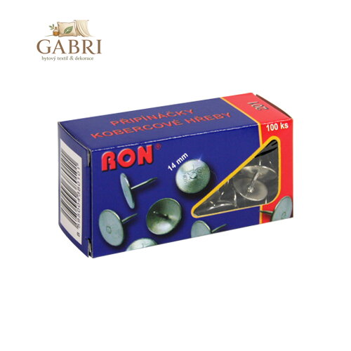 Připínáčky 14 mm, 100 ks