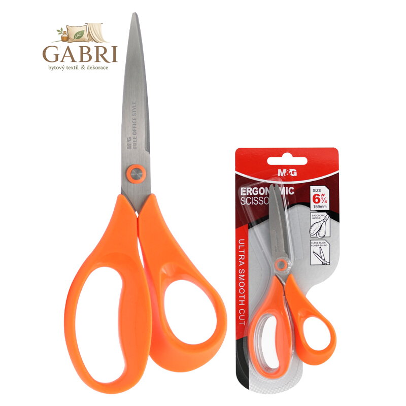 Nůžky ergonomické M&G 16 cm