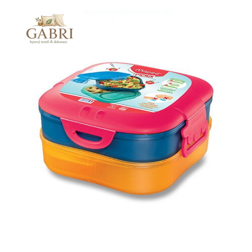 Obed.box MAPED Picnik Concept Kids 3-in-1, červený