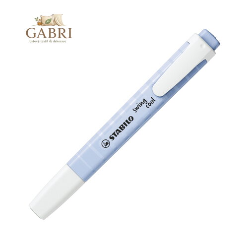 Zvýrazňovač STABILO Swing Cool Pastel Edition obláčkově modrá