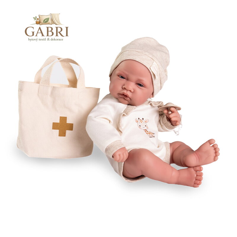 Novorozenecká panenka Lúa s příslušenstvím, 42 cm