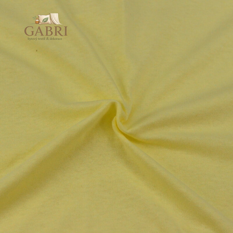 Jersey prostěradlo citrus