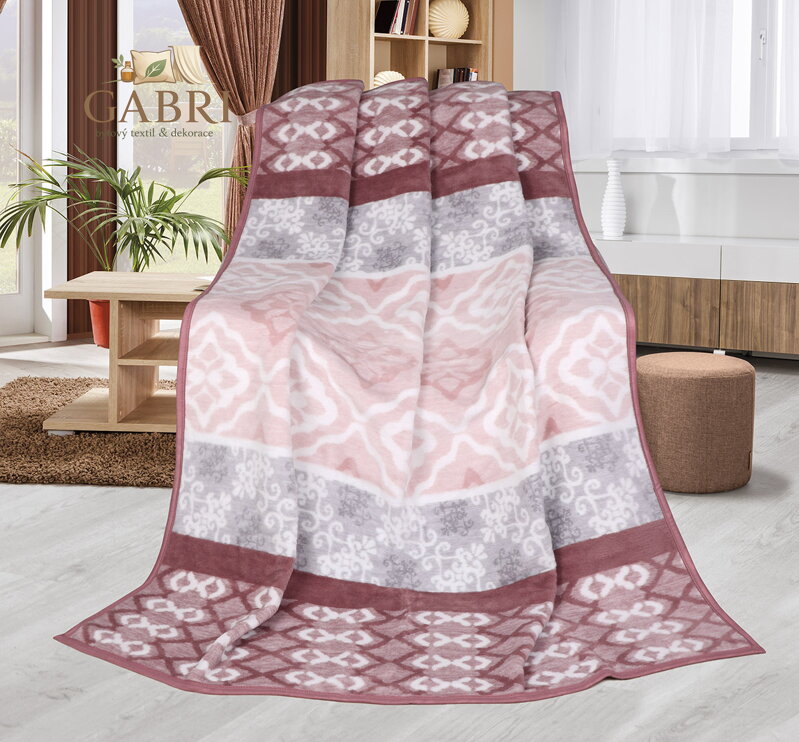 Deka Karmela jednolůžko 150x200cm fantazie