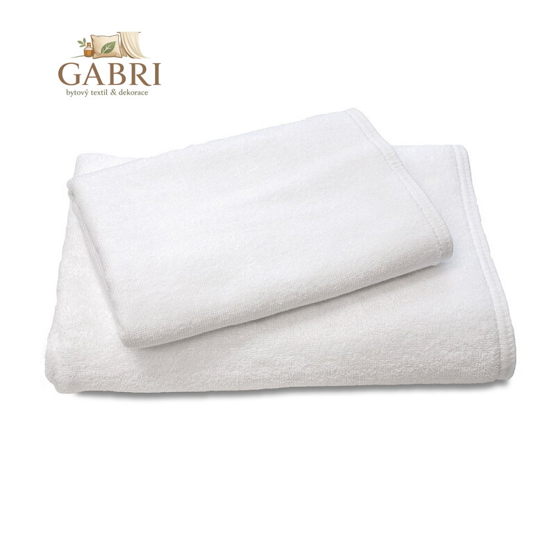 Hotelový ručník 50x100cm froté 450g bílý