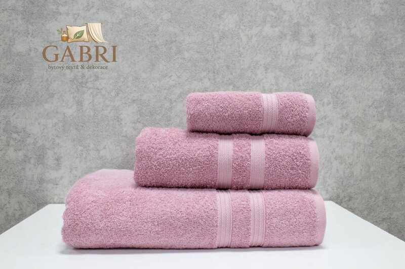 Froté ručník VIOLKA 50x100cm 450g burdundy