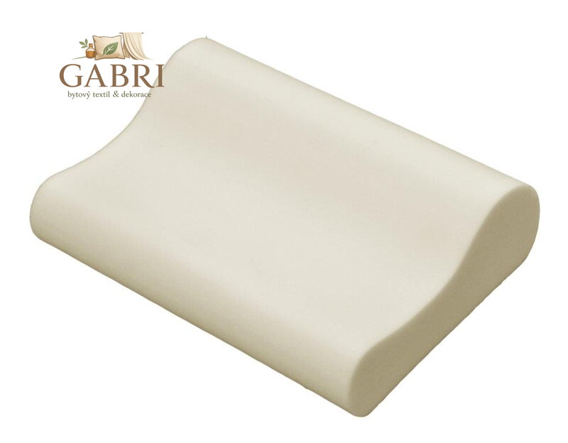 Polštář anatomický polyuretan 45x35cm