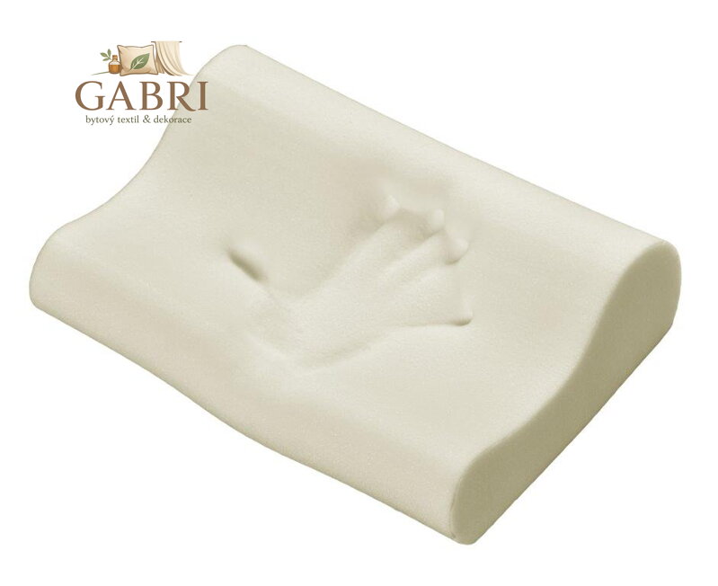 Polštář anatomický VISCO s pamětí 45x35cm