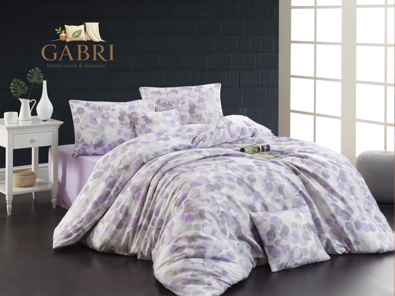 Francouzské povlečení Satén 220x200, 70x90cm Vendeta