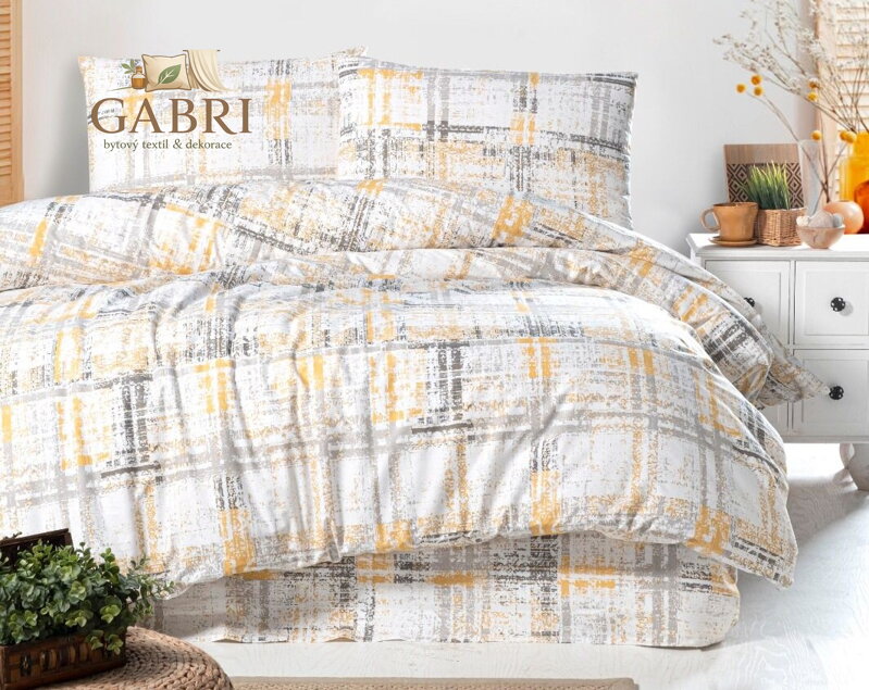 Krepový povlak na polštář Ramona grey