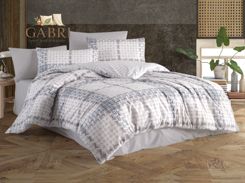 Francouzské povlečení Satén 240x220, 70x90cm Mira