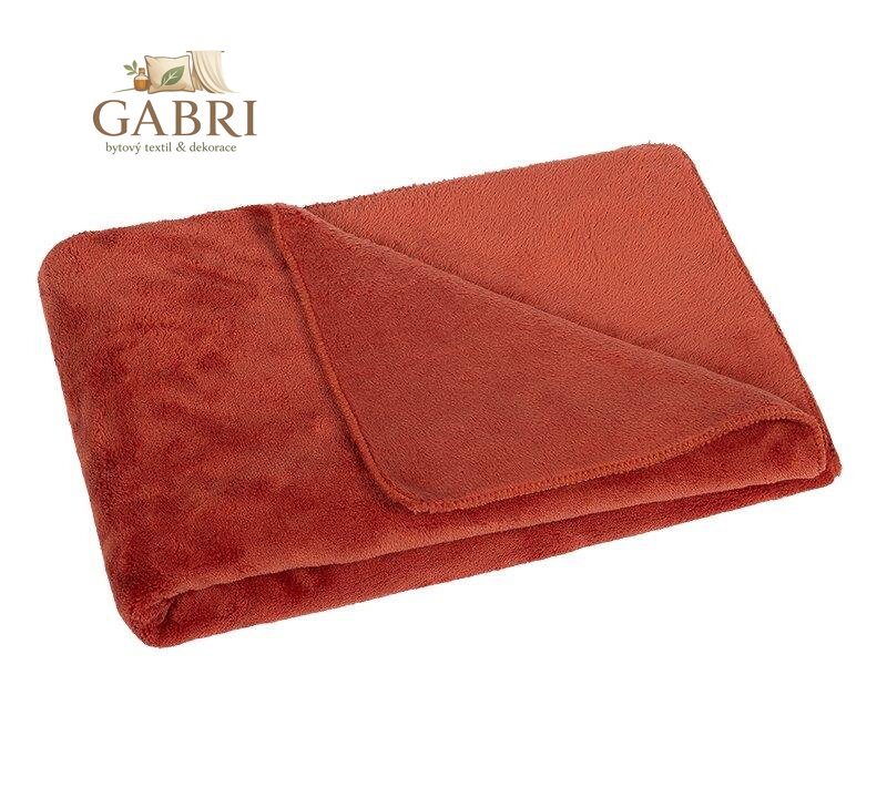 Dětská micro deka 75x100 cm terra