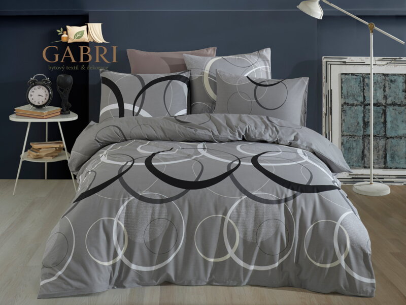 Bavlněný povlak na polštář Toronto grey