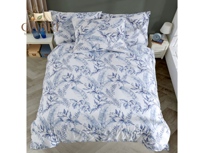 Povlečení francouzské bavlna 220x200,70x90 Lucy modrá