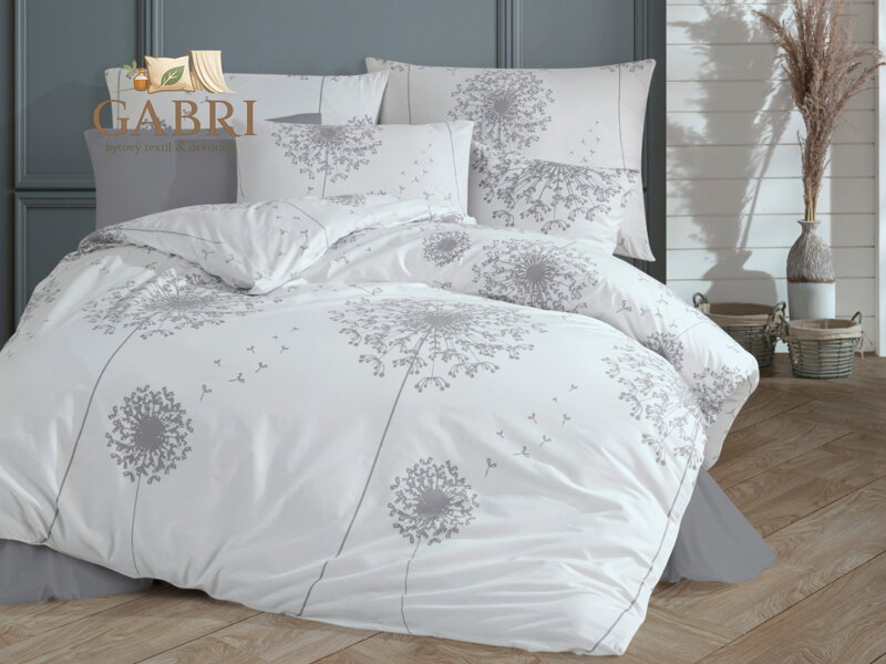 Povlečení francouzské bavlna 200x200,70x90 Francis white