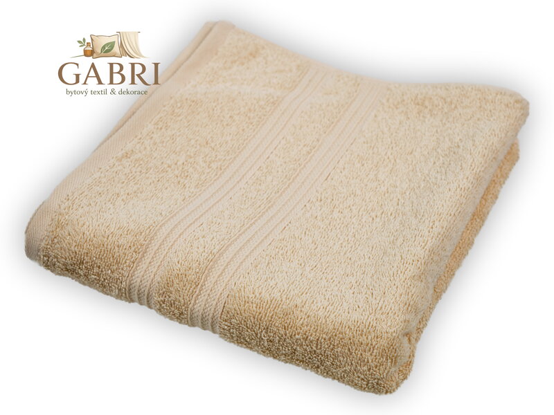 Froté ručník VIOLKA 50x100cm 450g světle béžový