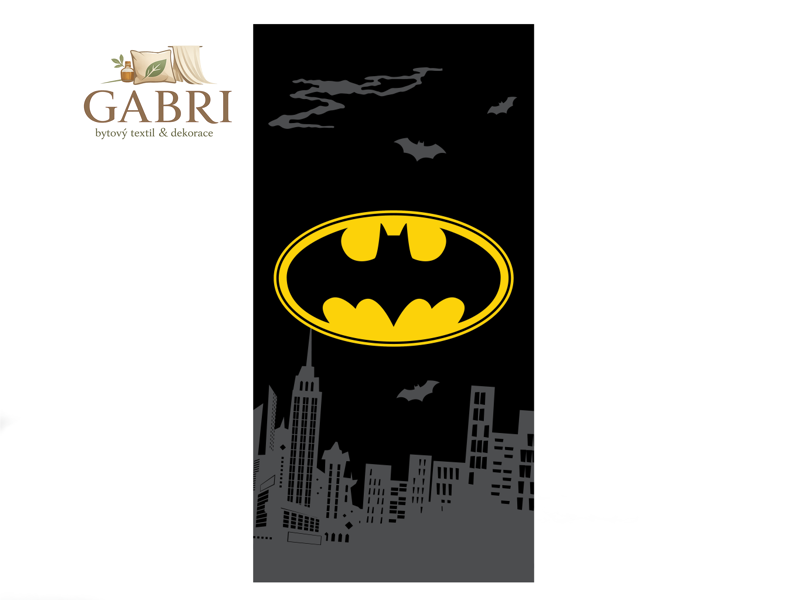 Osuška Batman The Emblem 70x140 cm