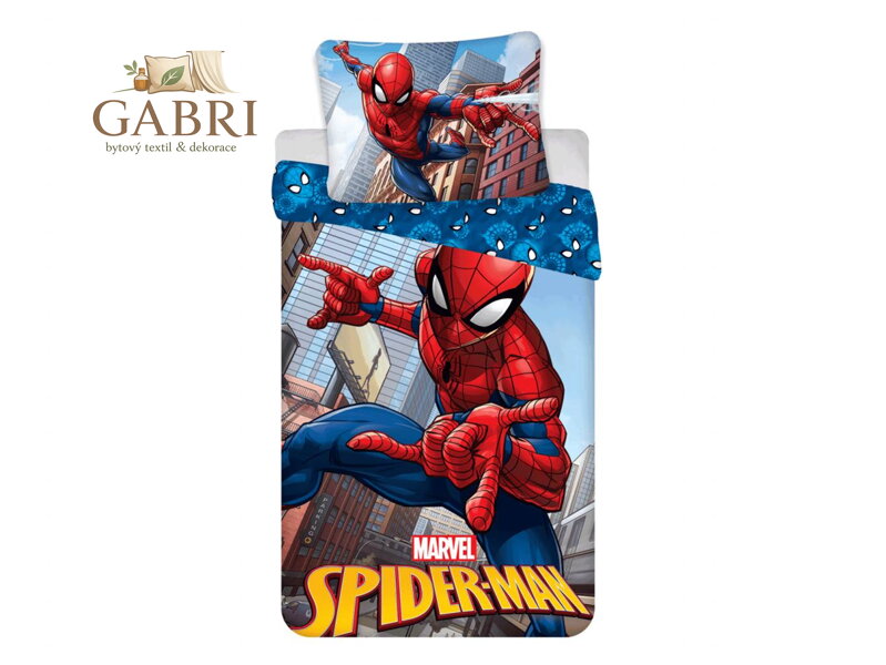 Jerry Fabrics Povlečení Spider-man 04 140x200, 70x90 cm