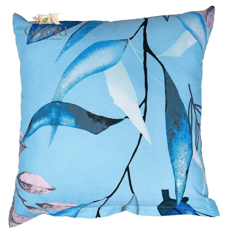 Povlak na polšář krep Milaya modrá