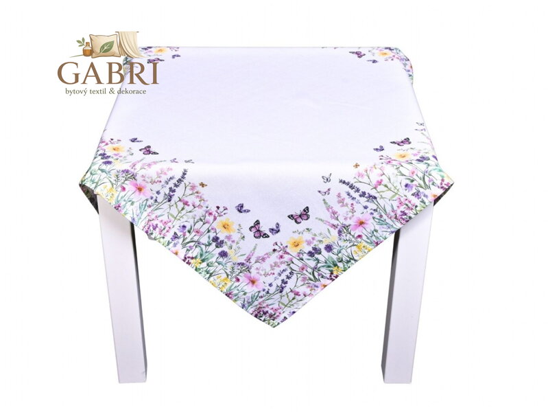 Ubrus Motýlí louka CYH6180 85x85 cm