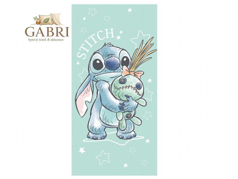 Osuška Lilo a Stitch Buddies 70x140 cm