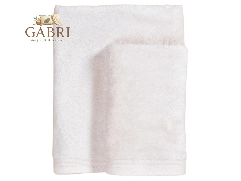 Bambusová osuška ARIA smetanová 70x140 cm