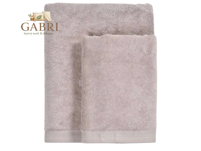 Bambusový ručník ARIA kávový 50x100 cm