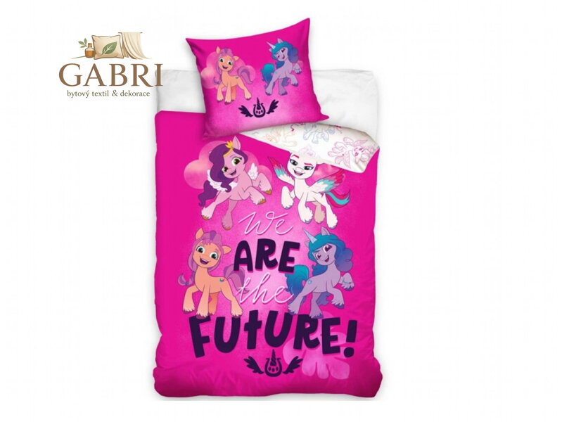 Povlečení My Little Pony Magické přátelství 140x200, 70x90 cm