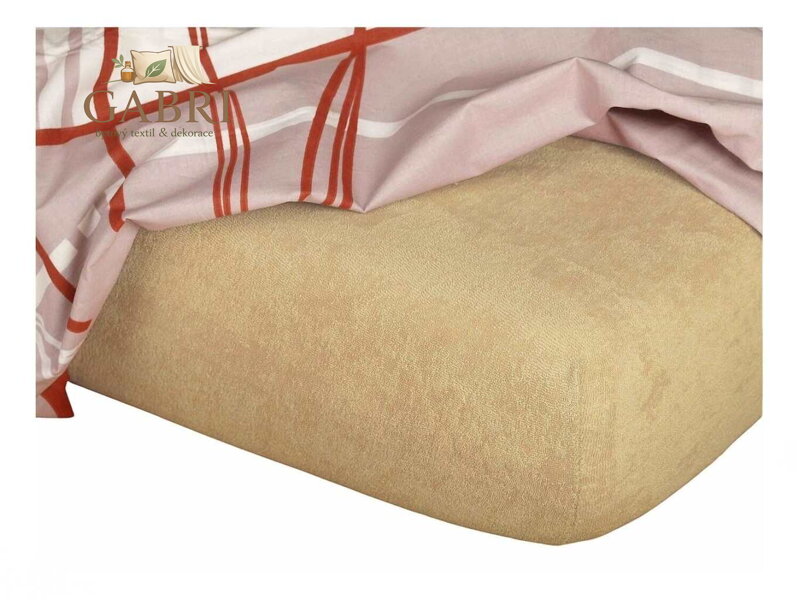 Froté prostěradlo 60x120x10 opál II.jakost