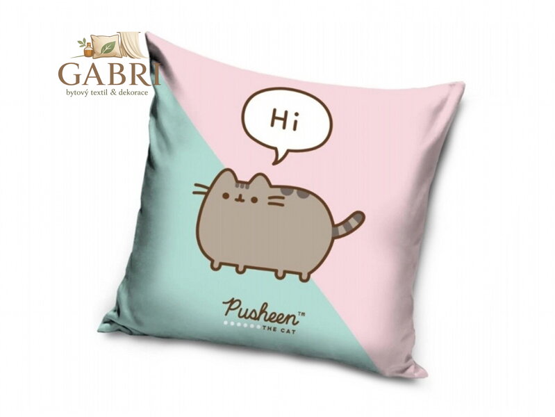 Povlak Kočička Pusheen Já Košišta 40x40 cm