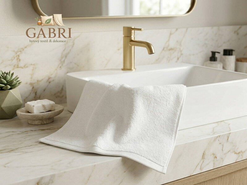 Ručník 2S bílý 30x50 cm