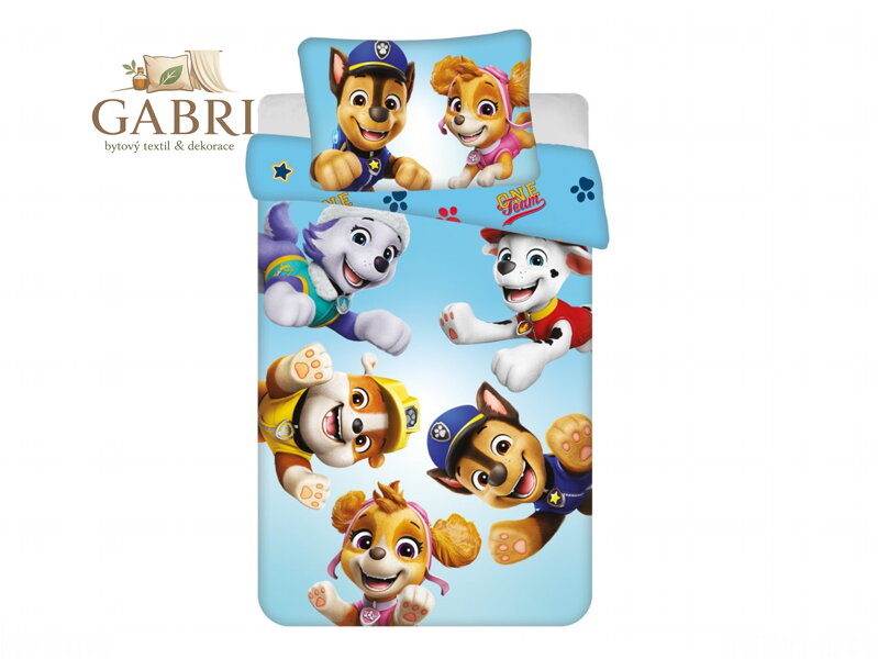 Povlečení do postýlky Paw Patrol PP650 baby 100x135, 40x60 cm