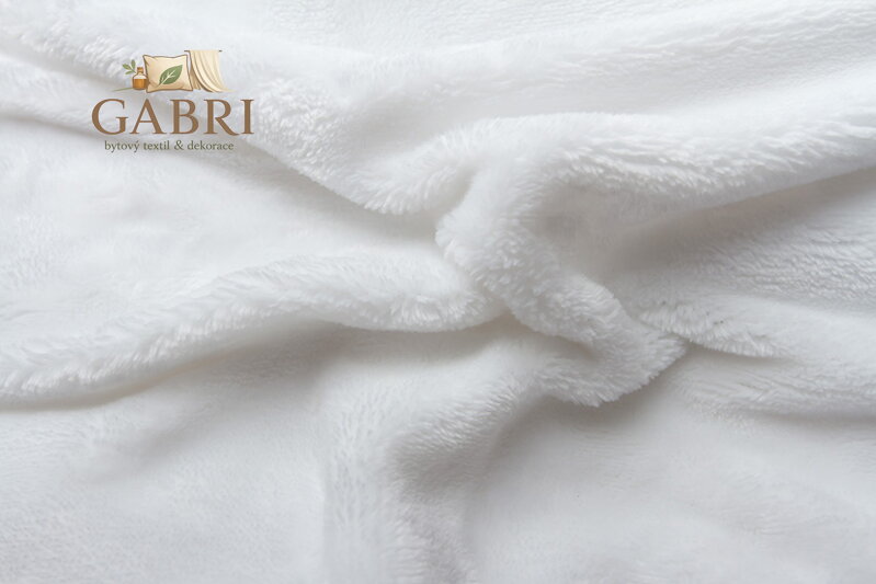 Svitap Prostěradlo mikroflanel bílé 180x200x20 cm