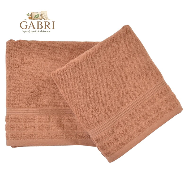 Praktik Osuška RINGO 70x140 cm oříšková